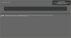 Desktop Screenshot of mp3crank.com